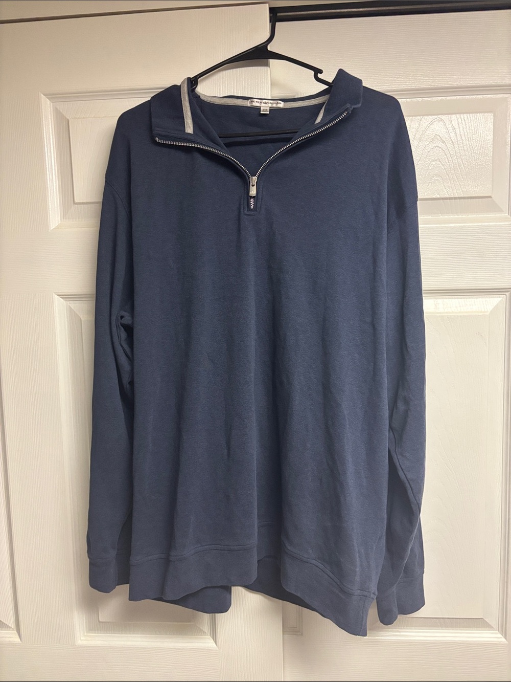 Peter Millar Men’s Dark Blue Pullover 1/4 Zip Size 2XL